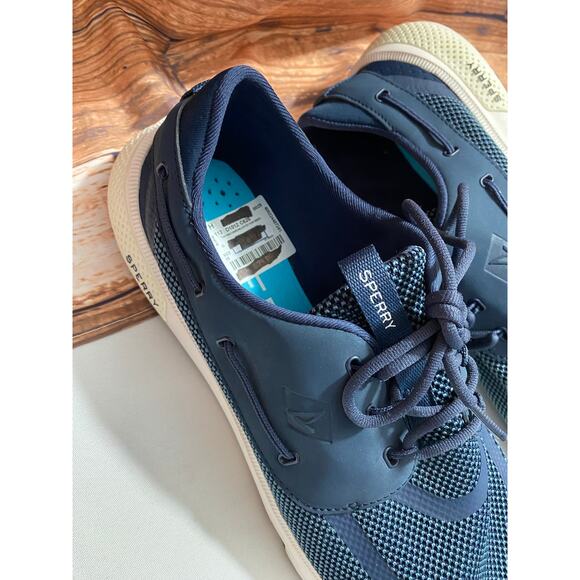Sperry 7 Seas 3-Eye Blue 2 Boat Shoes  Size 16 M (D) - Picture 4 of 12